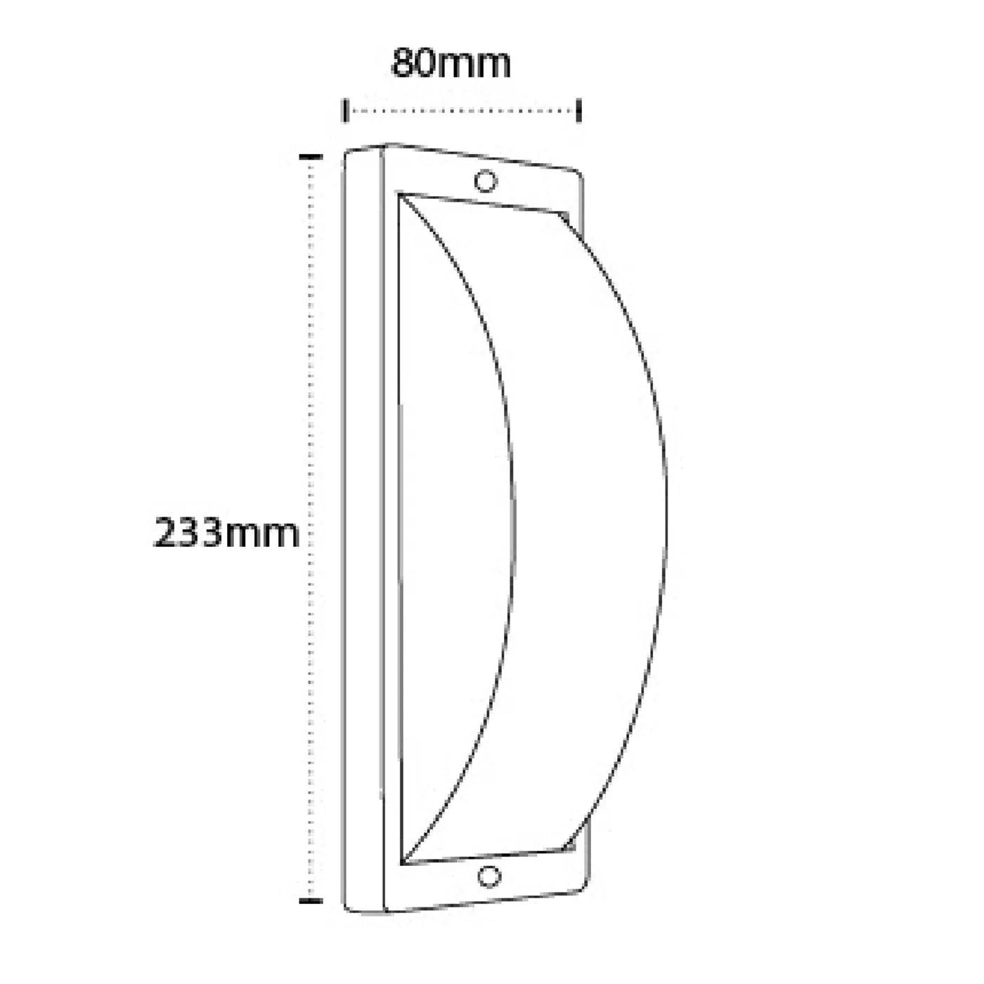 1034-8w Led Outdoor Wall Lights