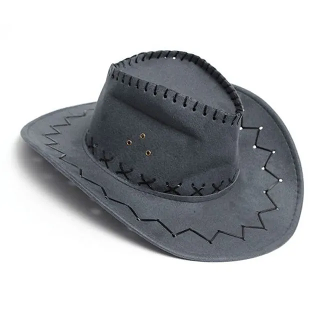 2018 NEW Retro Unisex Denim Wild West Cowboy Cowgirl Rodeo Fancy Dress Accessory Hats