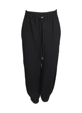 3240077 High Waist Sweat Pants *Black *Backorder