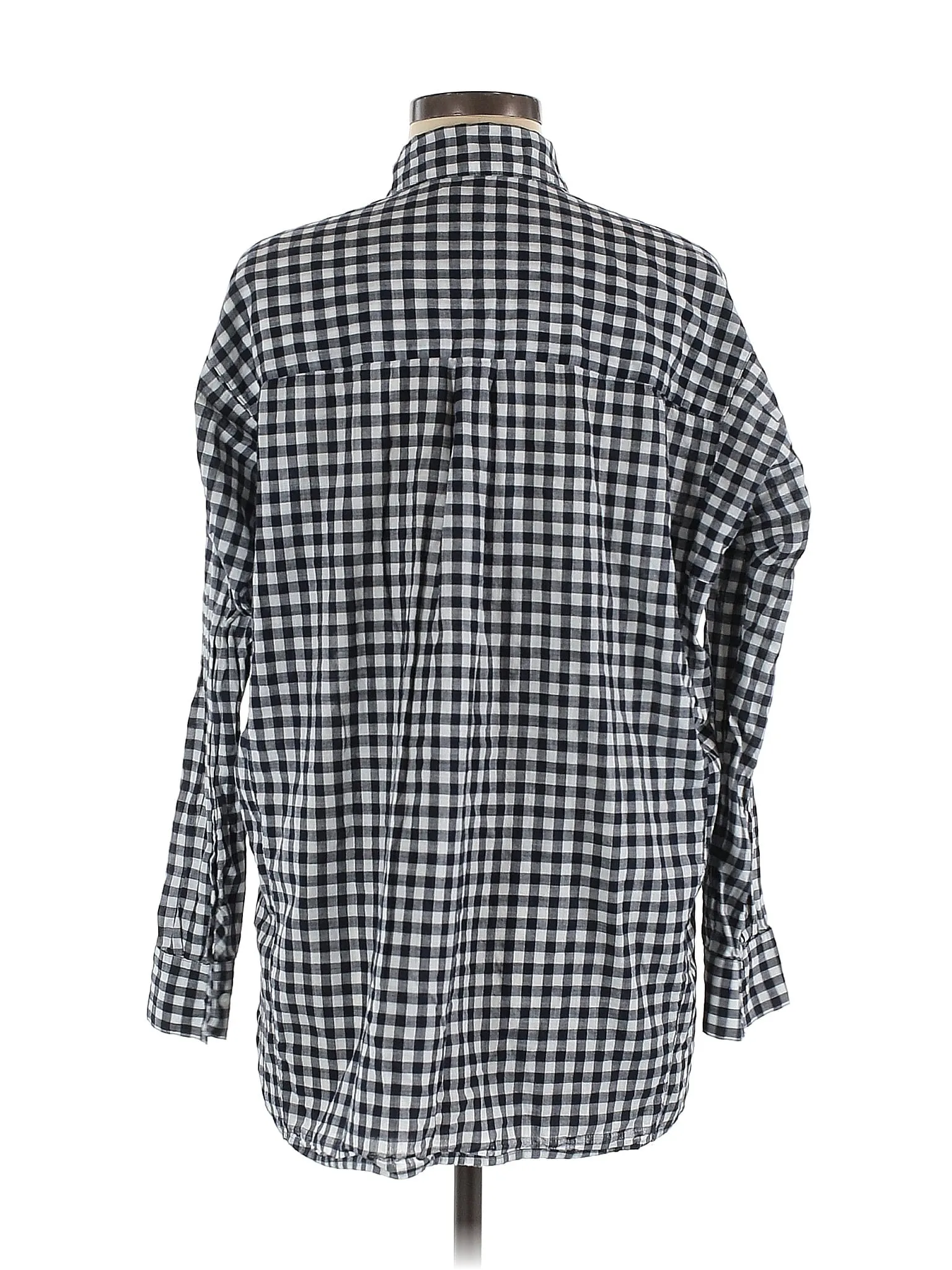 3/4 Sleeve Button-Down Shirt