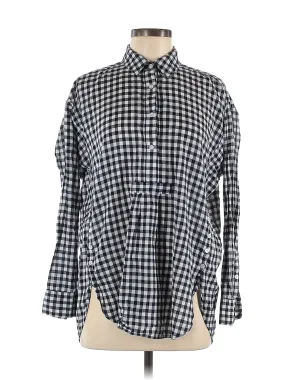 3/4 Sleeve Button-Down Shirt