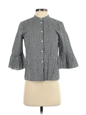 3/4 Sleeve Button-Down Shirt