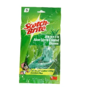 3M Scotchbrite Aloe Vera Gloves Size Small