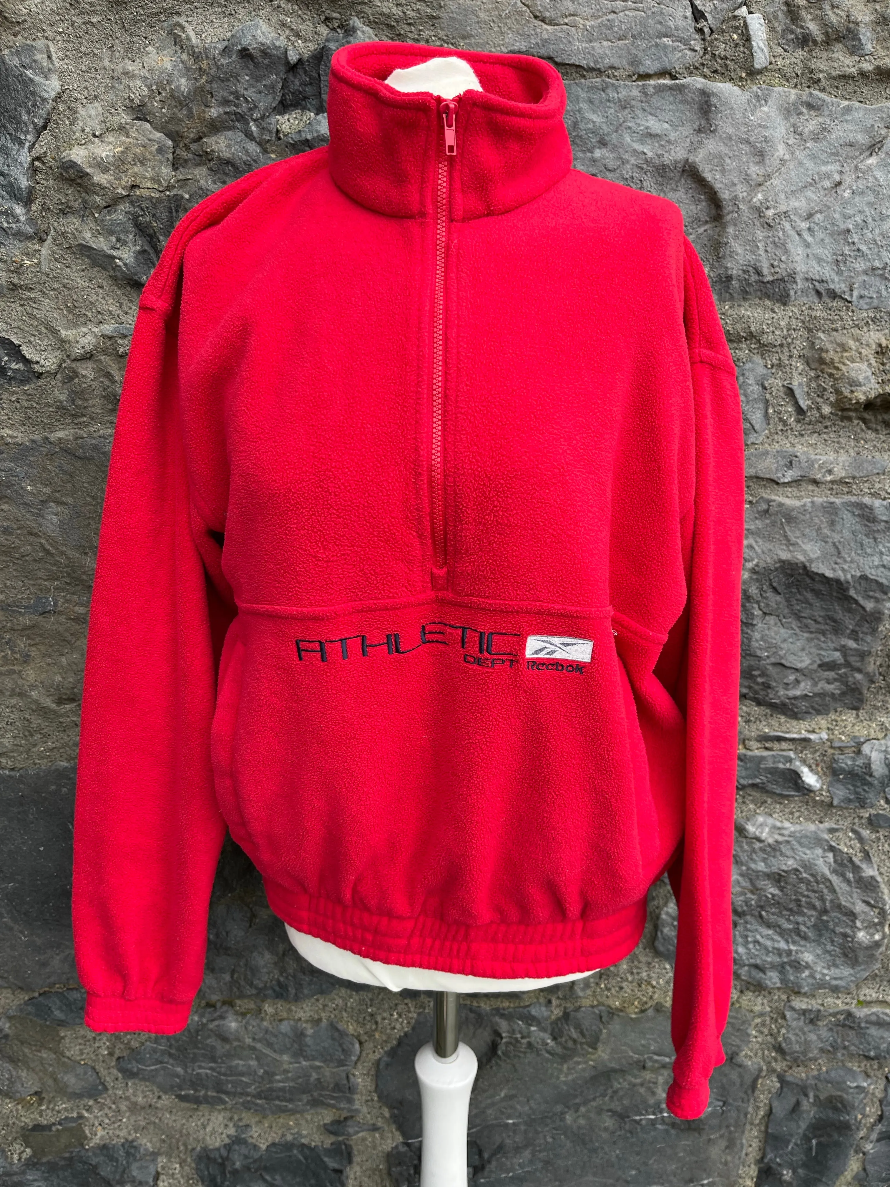 80s red fleece   S