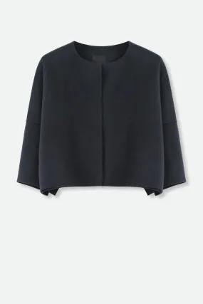 ADELAIDE SNAP JACKET IN DOUBLE-FACE CASHMERE WOOL