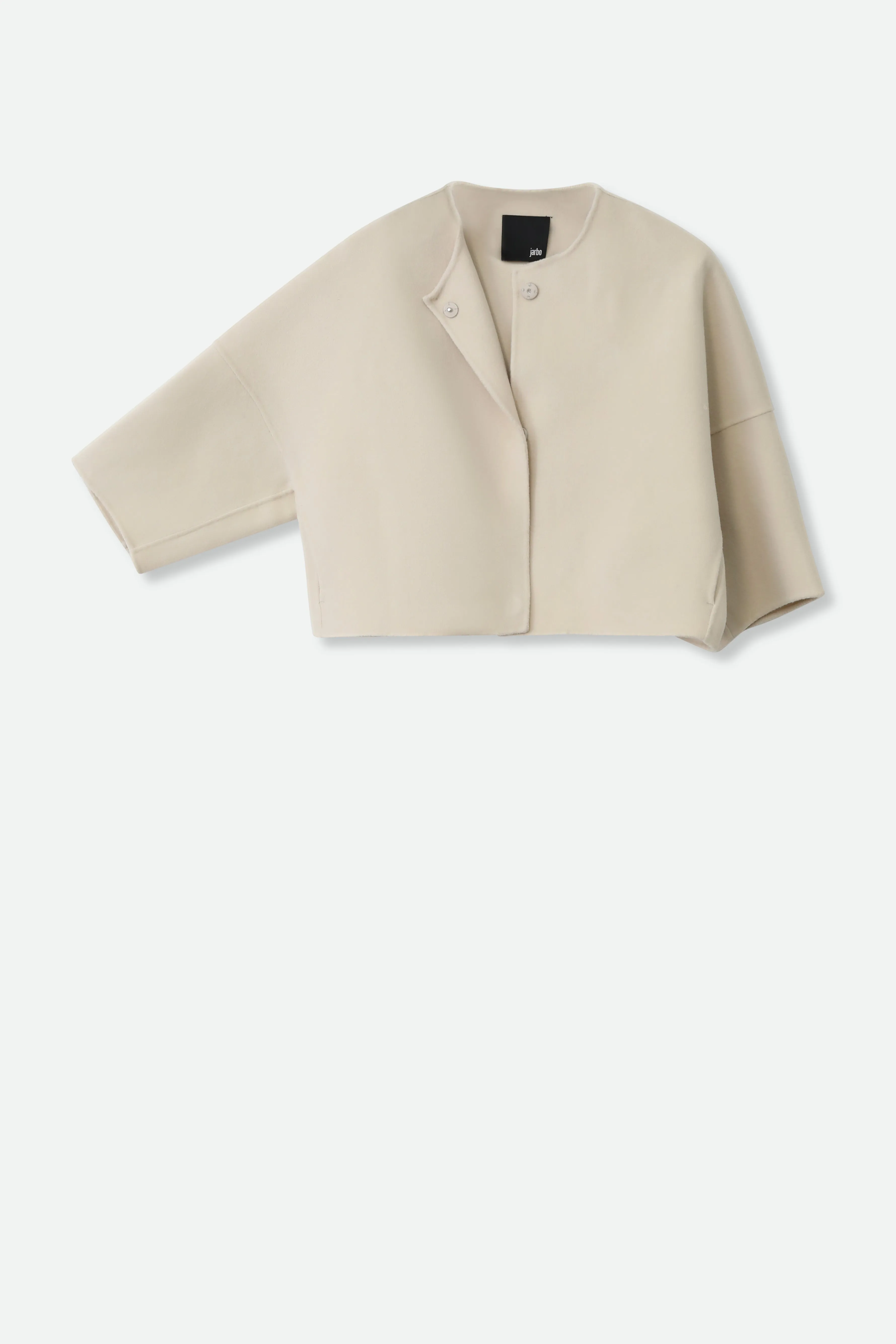 ADELAIDE SNAP JACKET IN DOUBLE-FACE CASHMERE WOOL