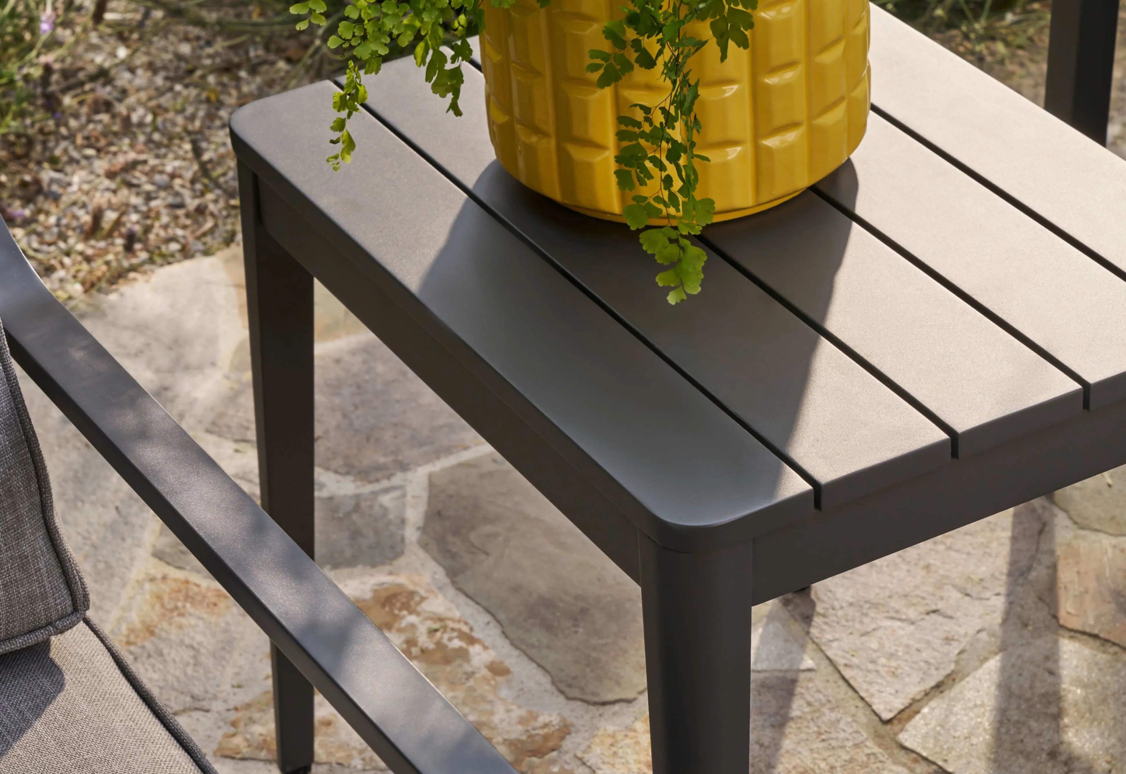 Aluminum Outdoor Side Table By Outer