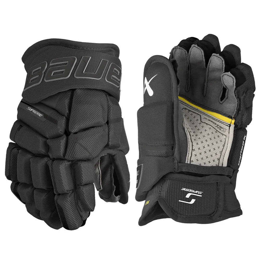 BAUER SUPREME MACH JUNIOR HOCKEY GLOVES