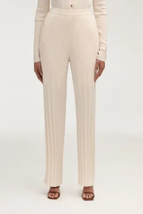 Becca Knit Ribbed High Waist Pants