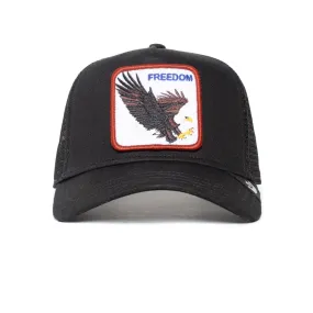 Black Freedom Eagle Hats