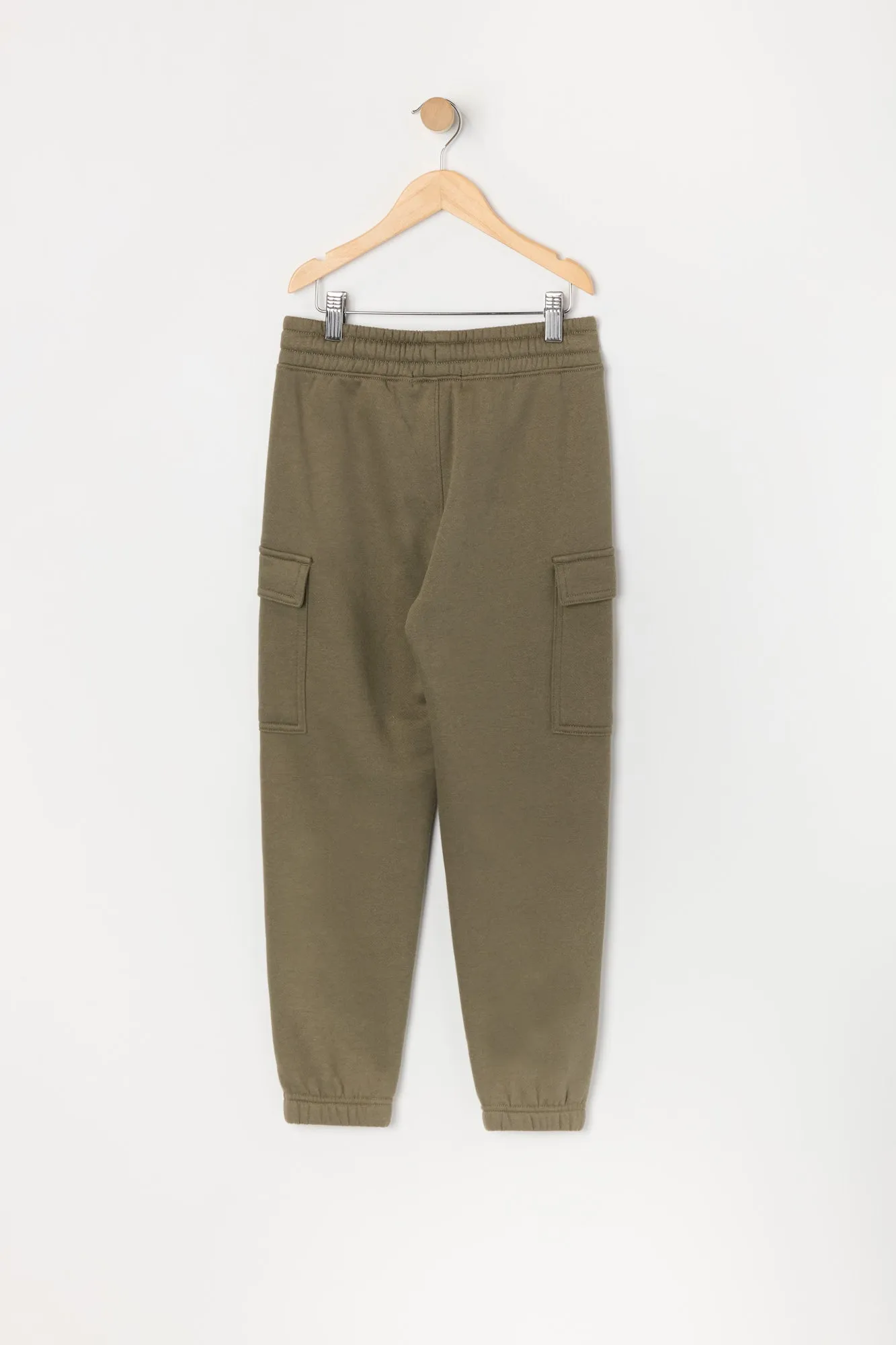 Boys Fleece Cargo Jogger