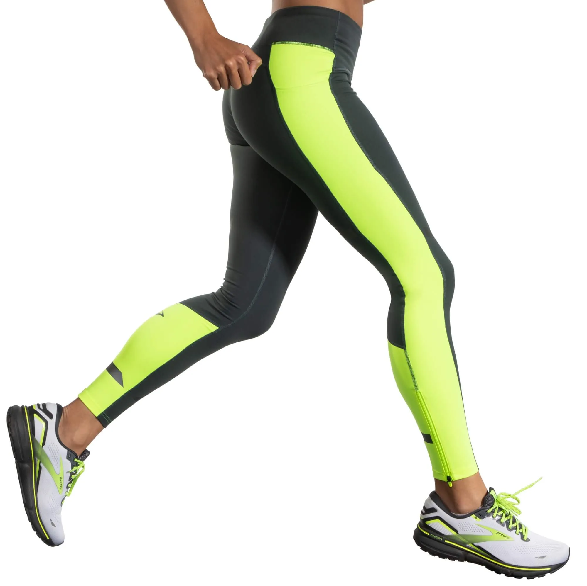 Brooks | Women's Run Visible Thermal Tight - Asphalt