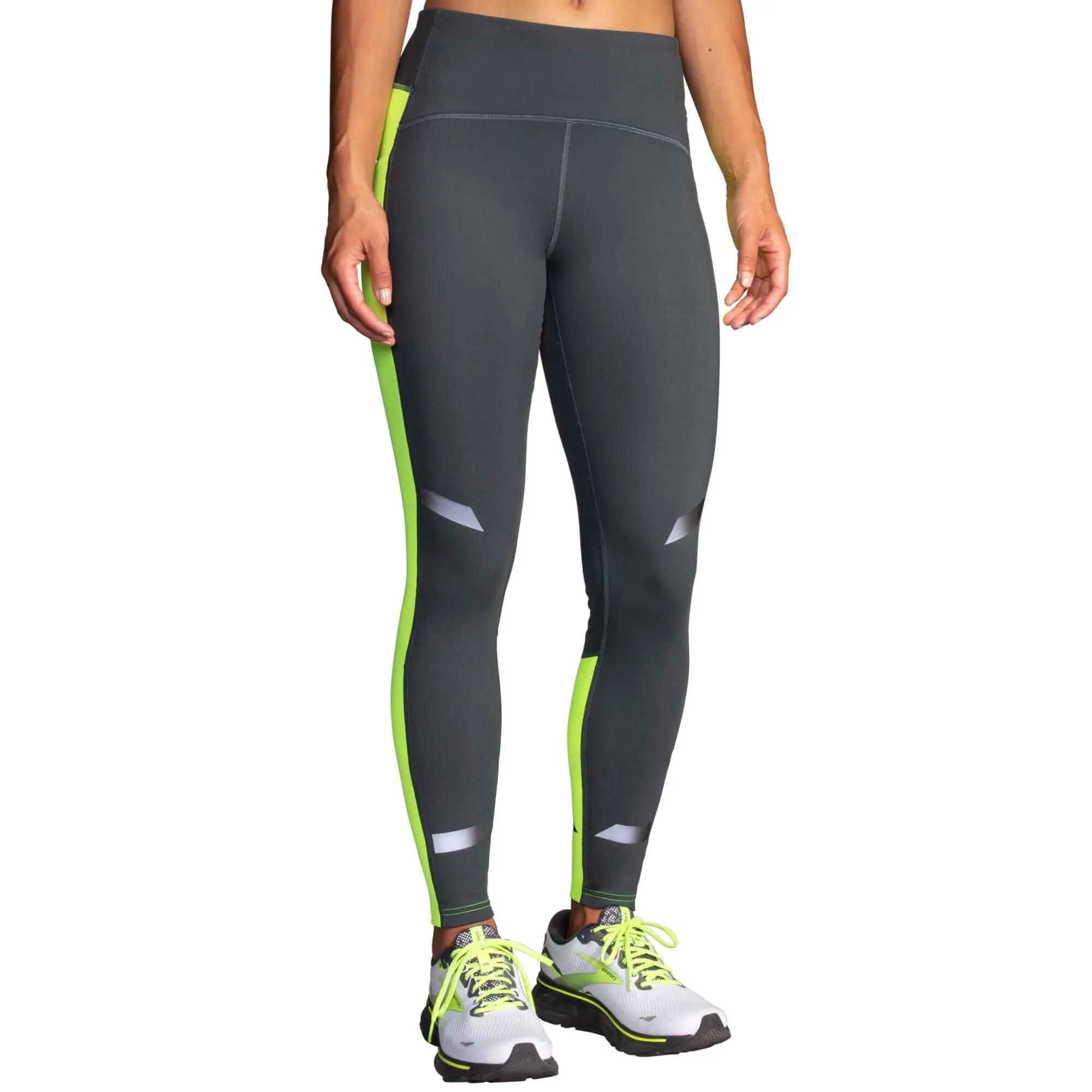 Brooks | Women's Run Visible Thermal Tight - Asphalt