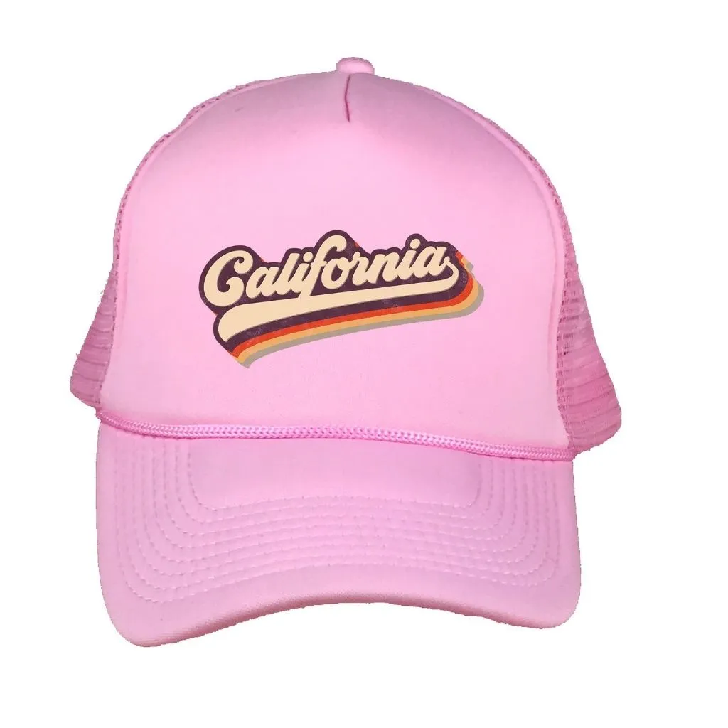 California Trucker Hat - Summer Foam Trucker Hats