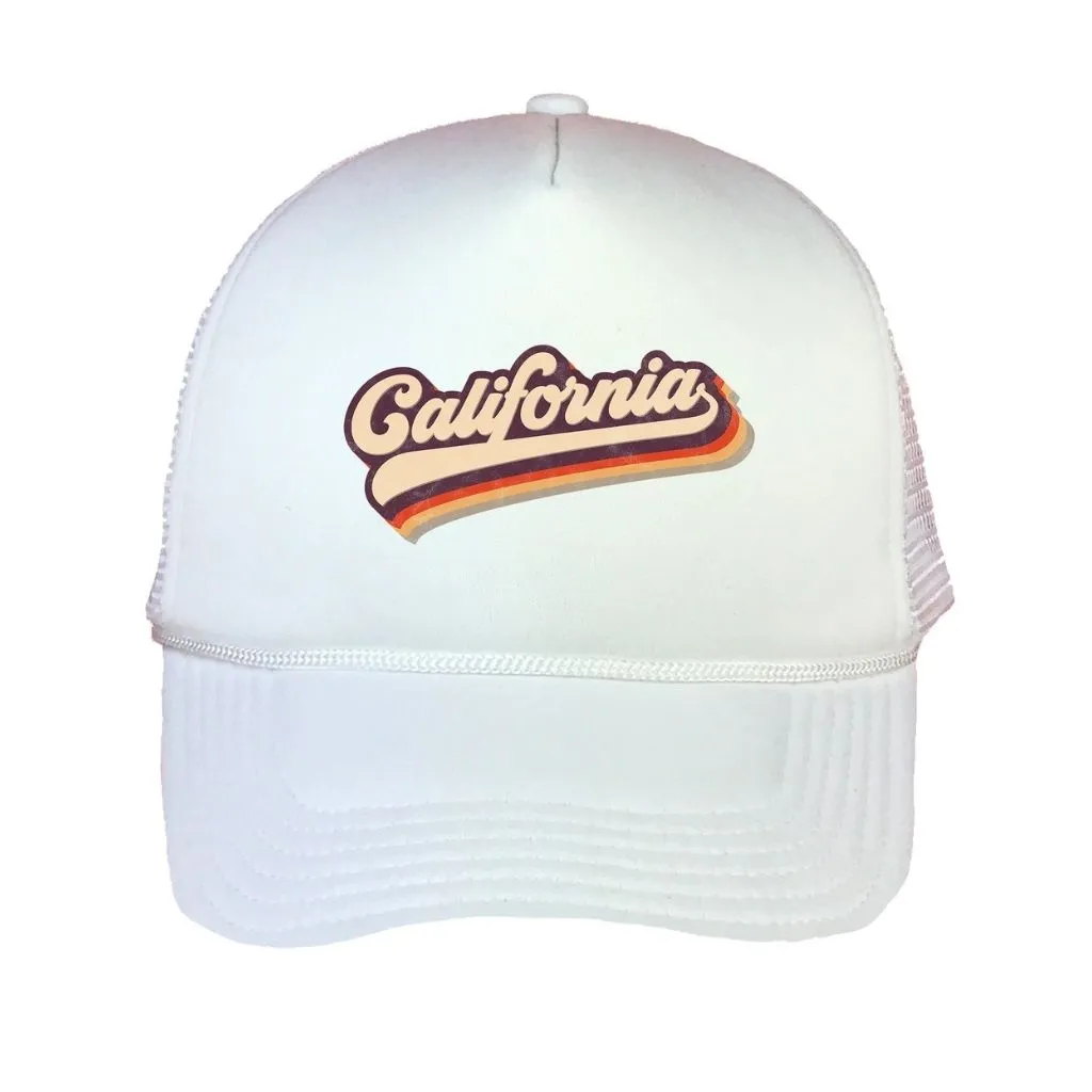 California Trucker Hat - Summer Foam Trucker Hats