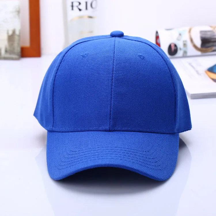 Cap Solid Color Baseball Men Cap Snapback Caps Casquette Hats Casual