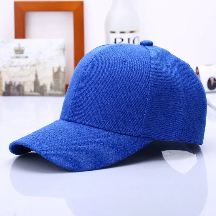 Cap Solid Color Baseball Men Cap Snapback Caps Casquette Hats Casual