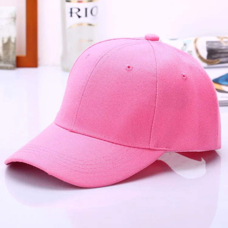 Cap Solid Color Baseball Men Cap Snapback Caps Casquette Hats Casual