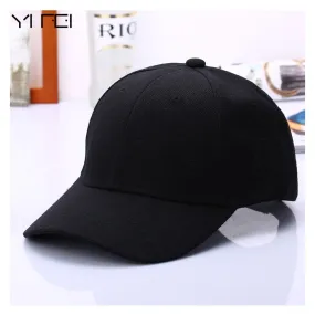 Cap Solid Color Baseball Men Cap Snapback Caps Casquette Hats Casual