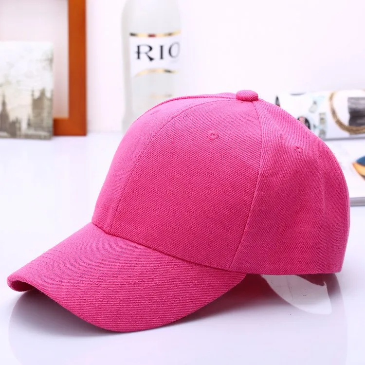 Cap Solid Color Baseball Men Cap Snapback Caps Casquette Hats Casual