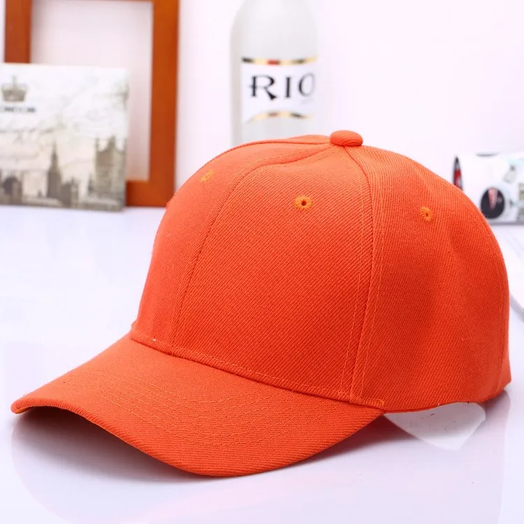 Cap Solid Color Baseball Men Cap Snapback Caps Casquette Hats Casual