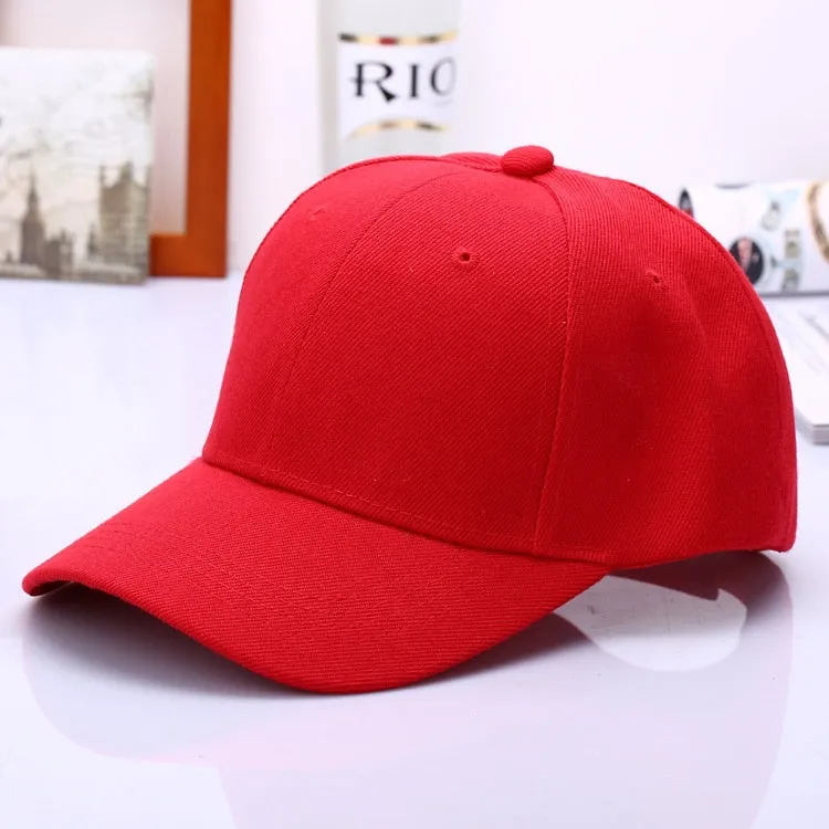 Cap Solid Color Baseball Men Cap Snapback Caps Casquette Hats Casual