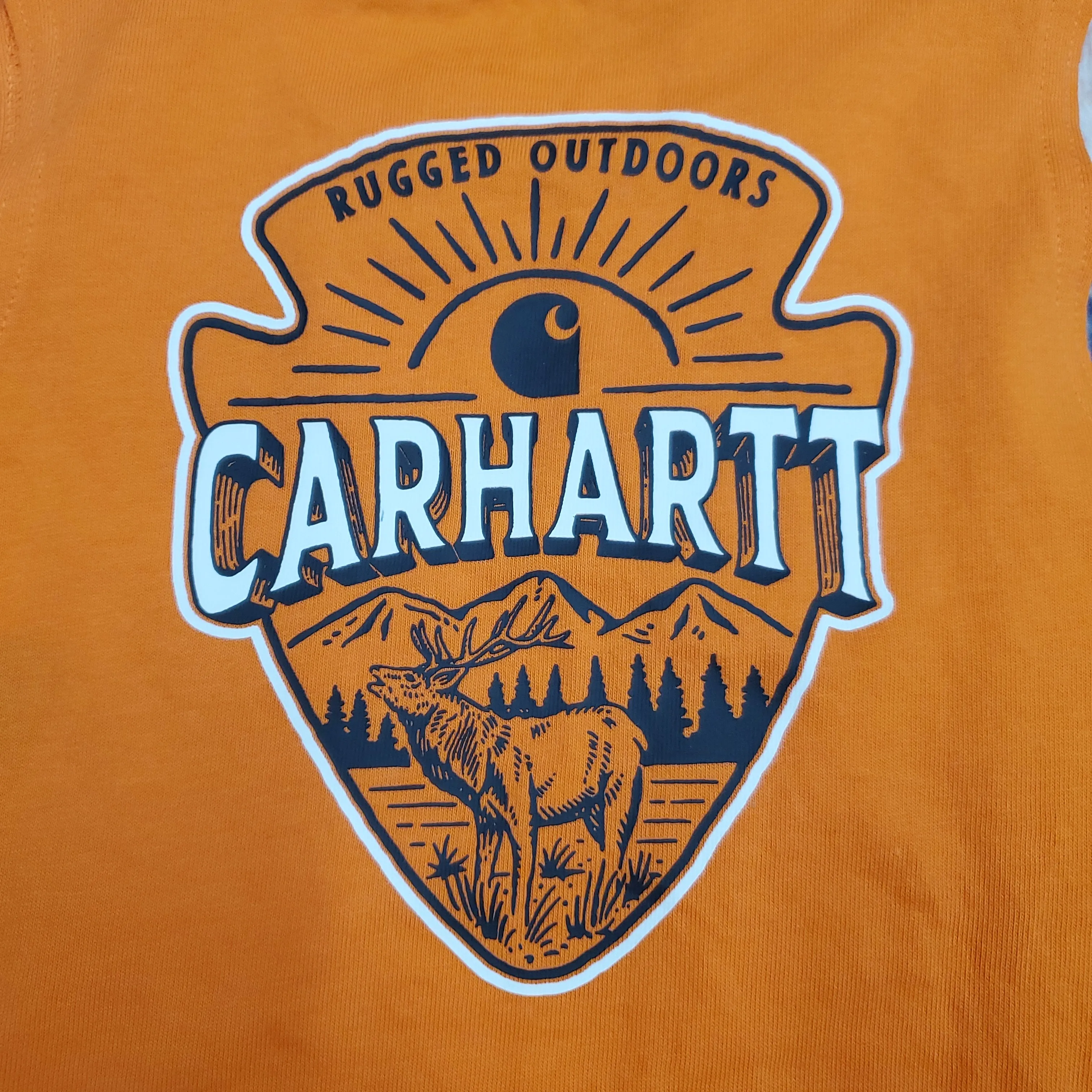 CARHARTT BOYS RUGGED OUTDOOR SLEEVELESS TSHIRT