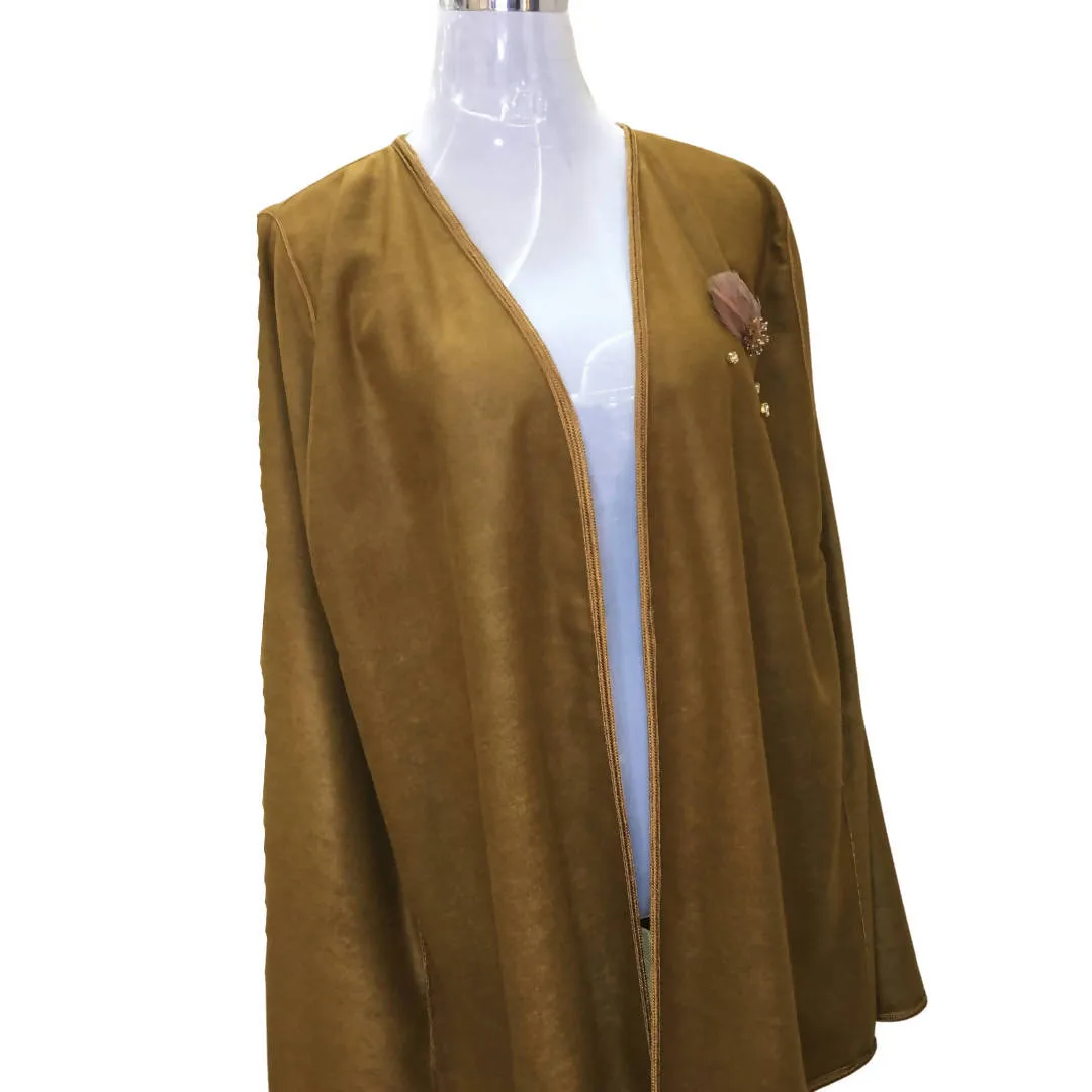 Cashmere Cape in Camel