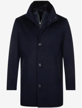 Cashmere Carcoat Navy