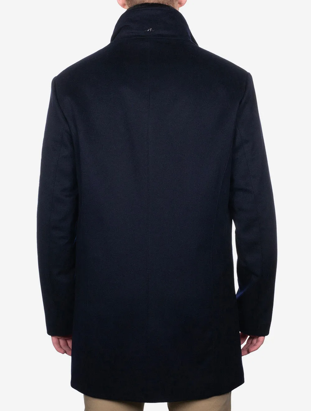 Cashmere Carcoat Navy