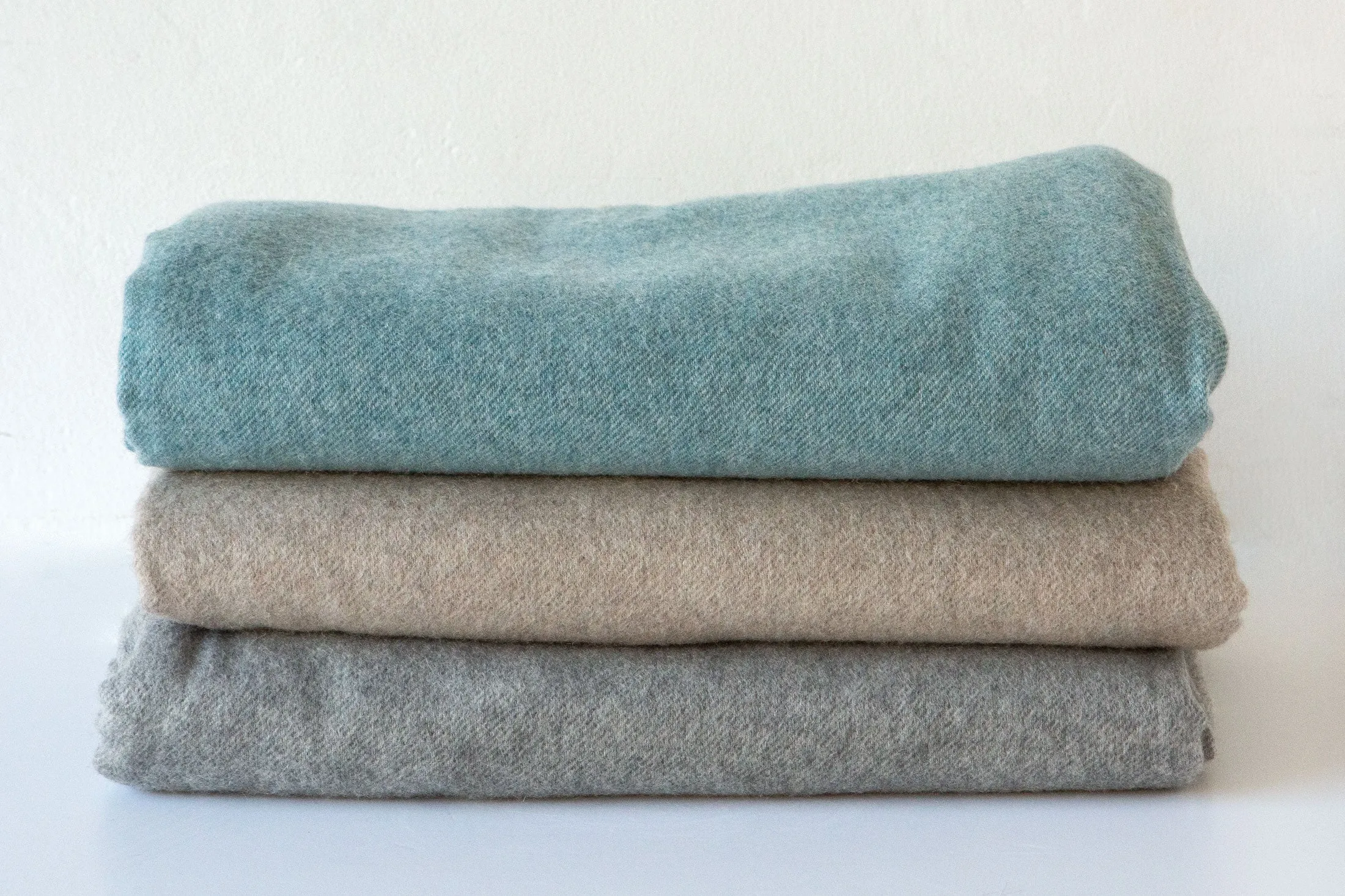 Cashmere Fringe Throw Aqua