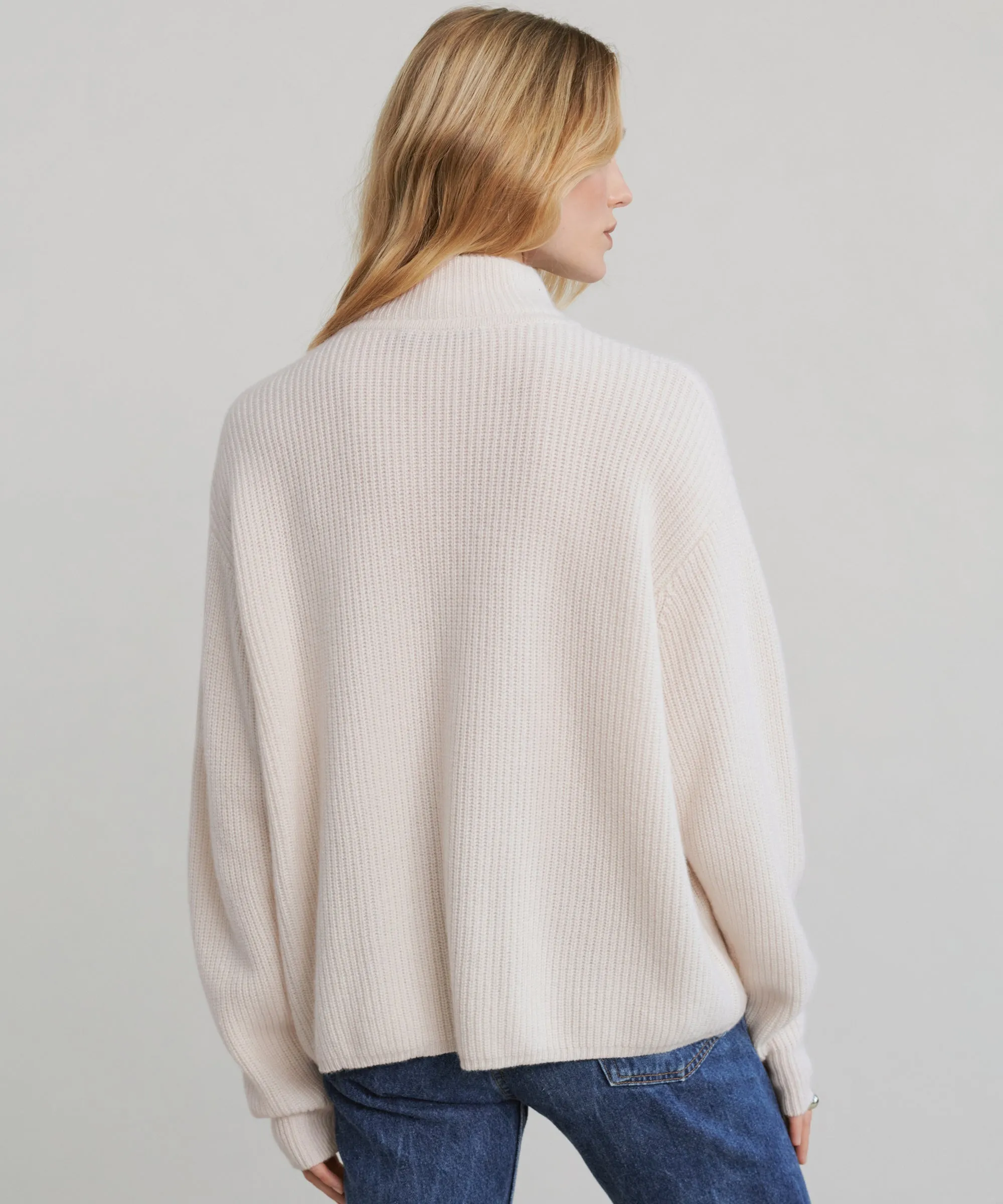 Cashmere Half Zip