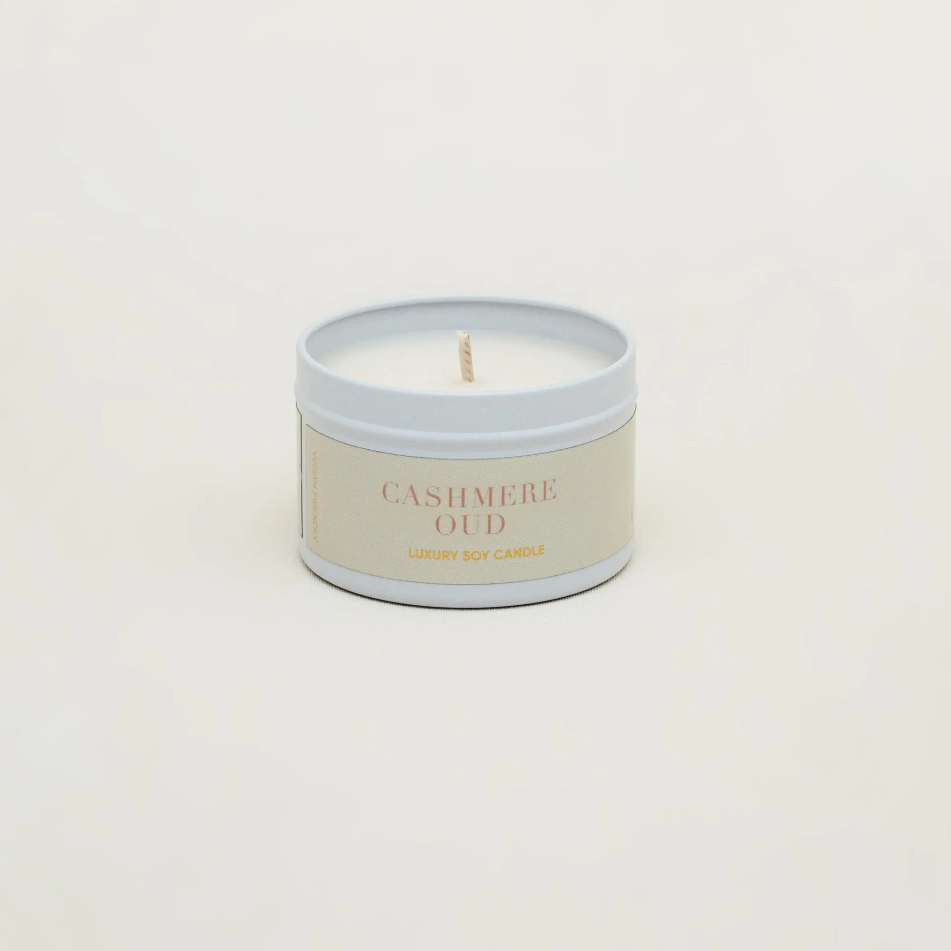 Cashmere Oud Tin Candle