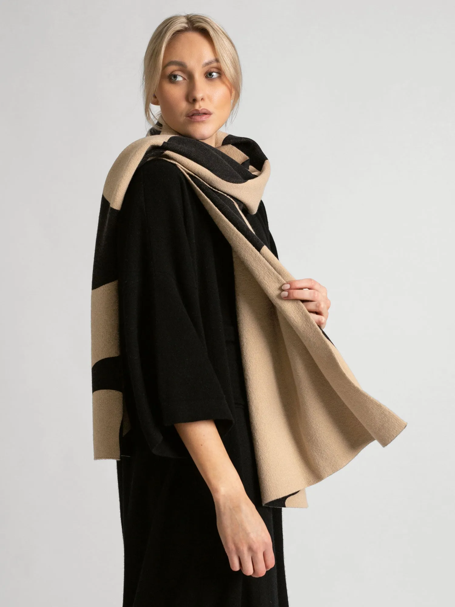 Cashmere scarf "Nobel" - organic