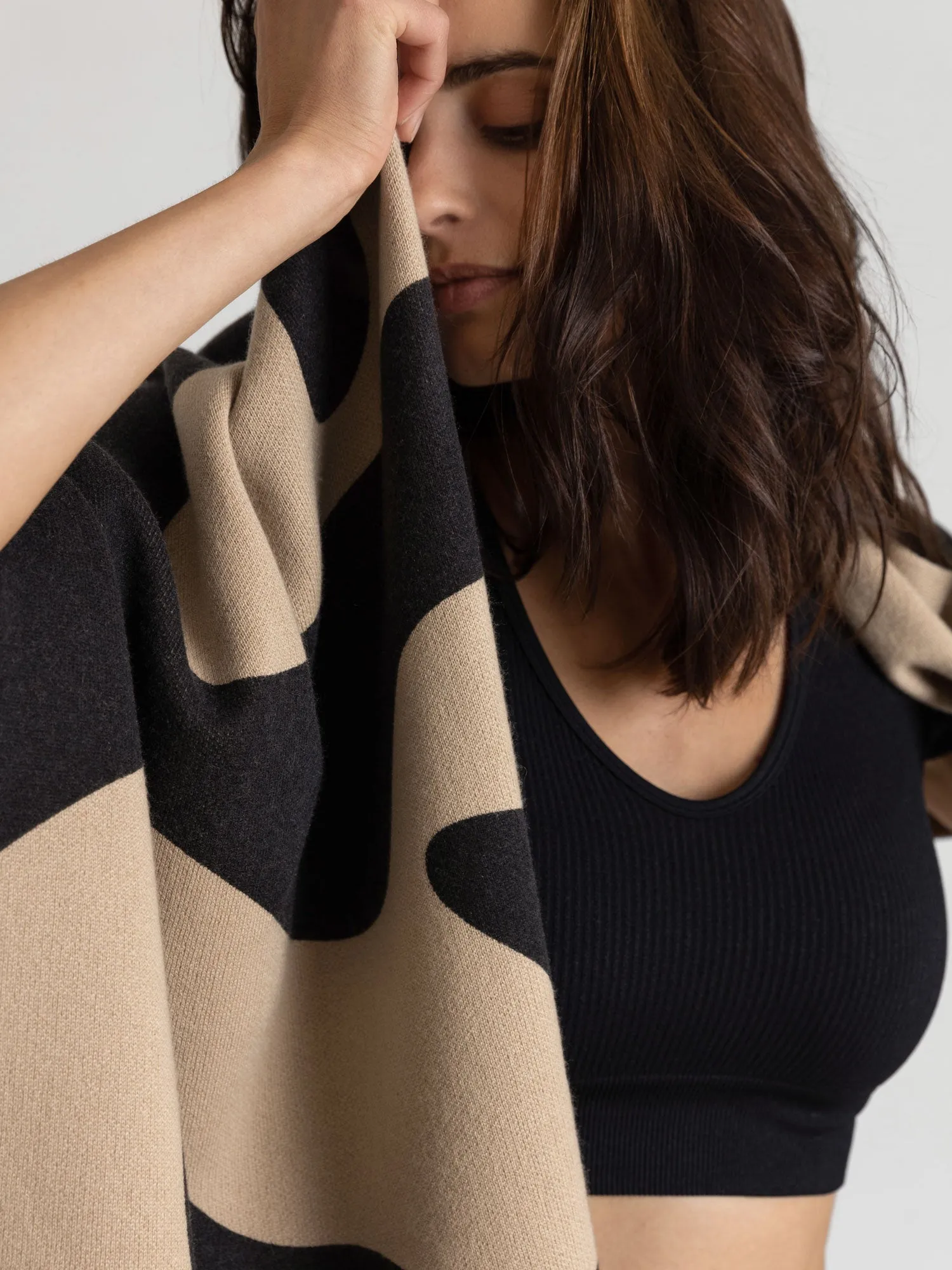 Cashmere scarf "Nobel" - organic