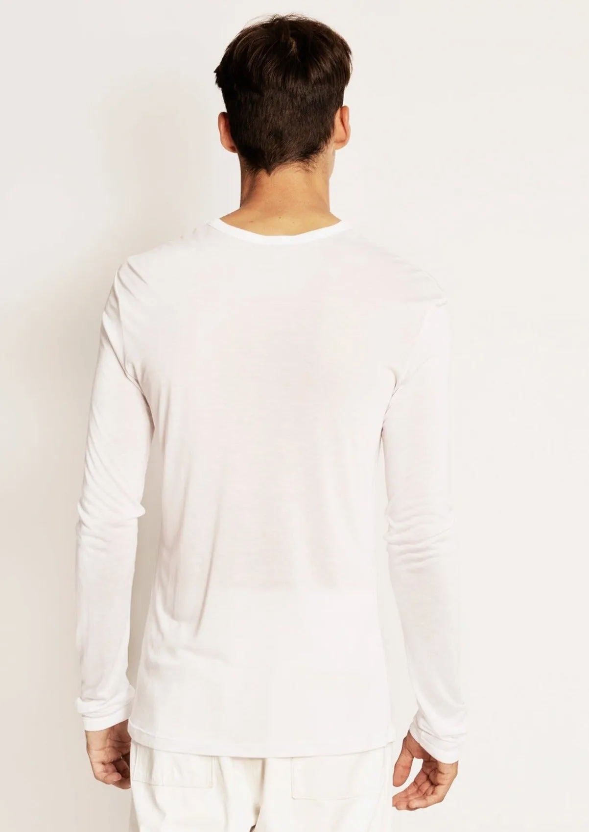 Classic T Long Sleeve in Modal Cashmere