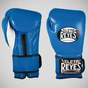 Cleto Reyes Velcro Boxing Gloves Blue