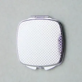 Compact Thermal Transfer Metal Makeup Mirror