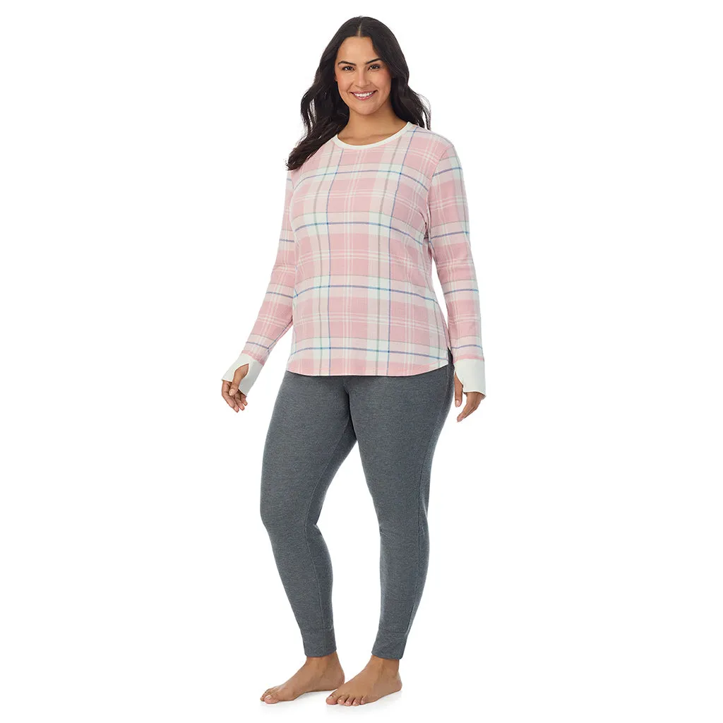 Cozy Stretch Thermal Long Sleeve Crew PLUS