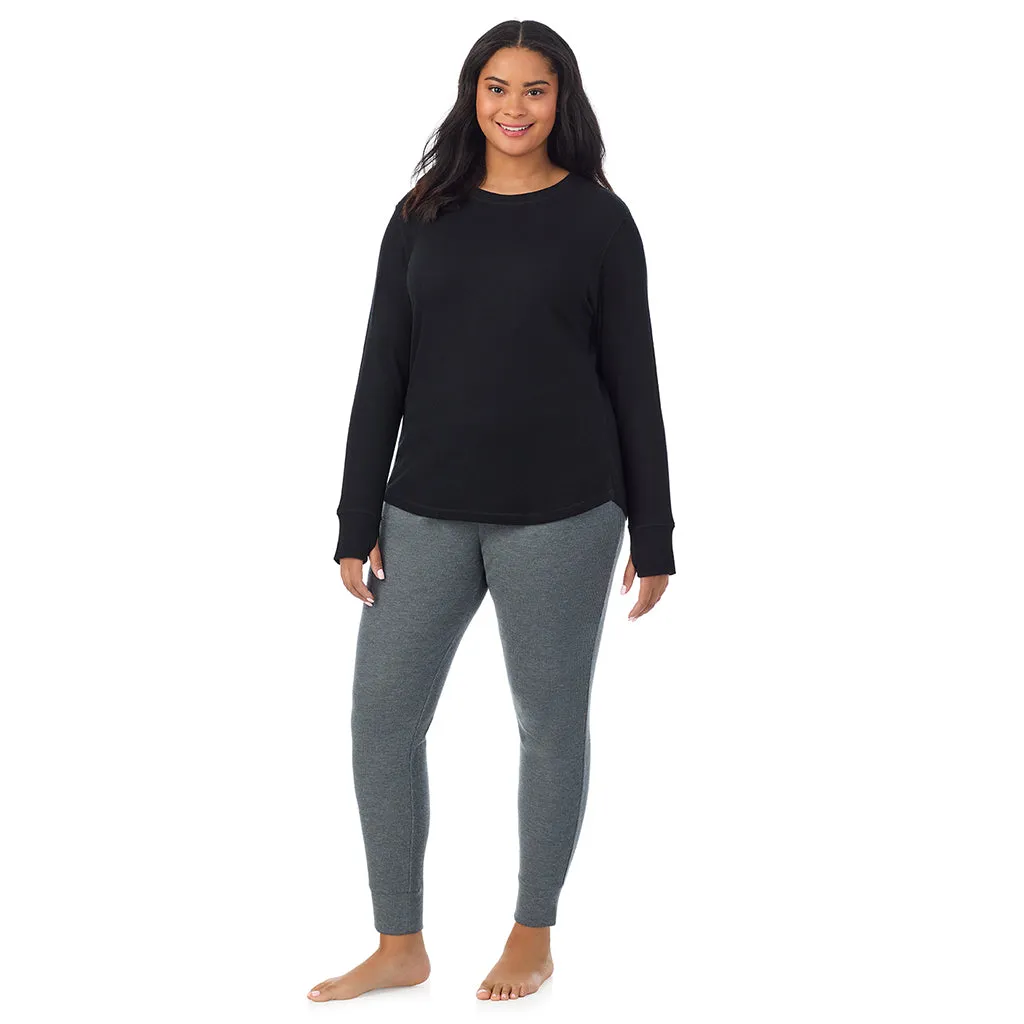 Cozy Stretch Thermal Long Sleeve Crew PLUS