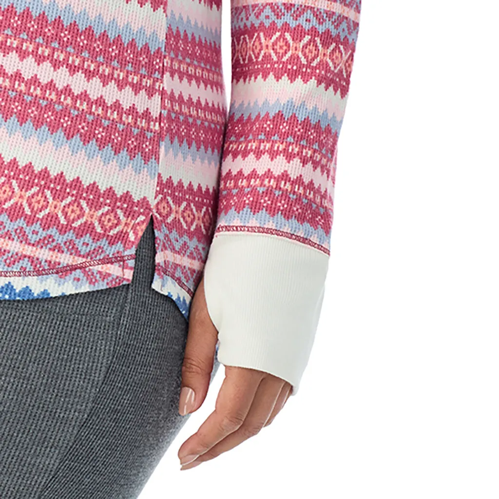 Cozy Stretch Thermal Long Sleeve Crew PLUS