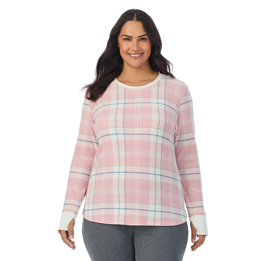 Cozy Stretch Thermal Long Sleeve Crew PLUS