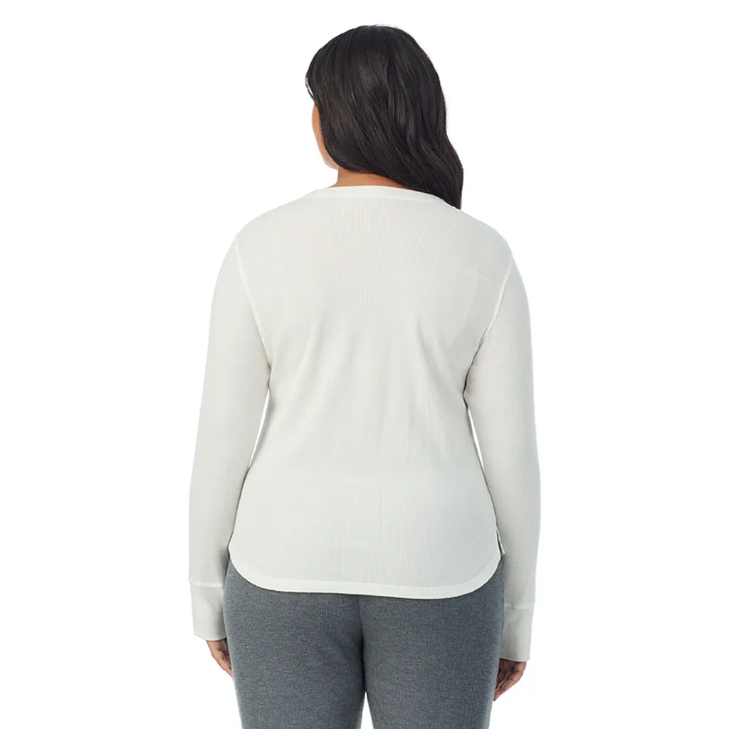 Cozy Stretch Thermal Long Sleeve Crew PLUS