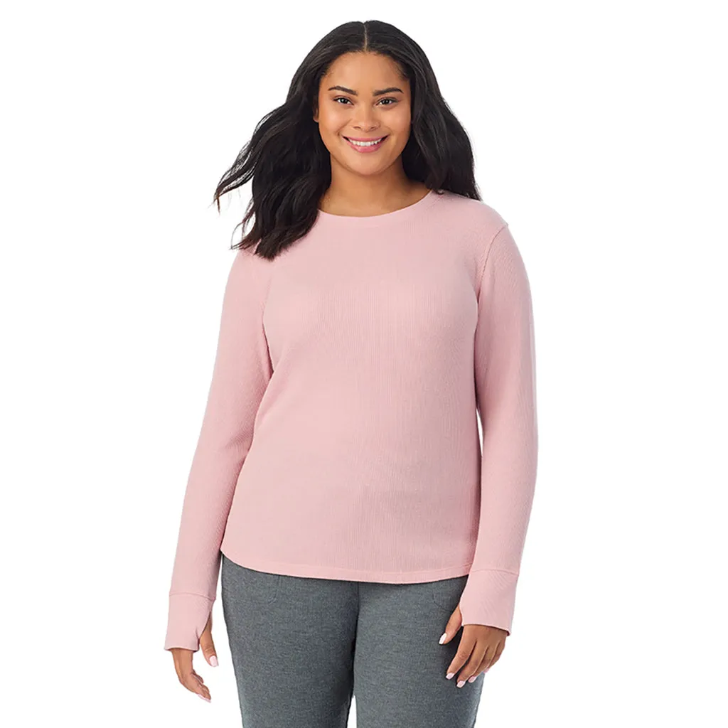 Cozy Stretch Thermal Long Sleeve Crew PLUS