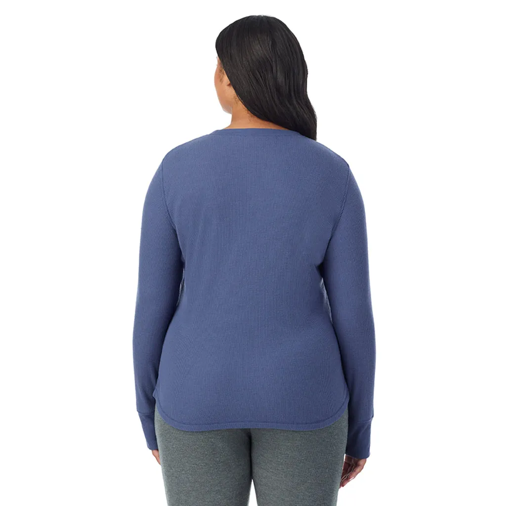 Cozy Stretch Thermal Long Sleeve Crew PLUS