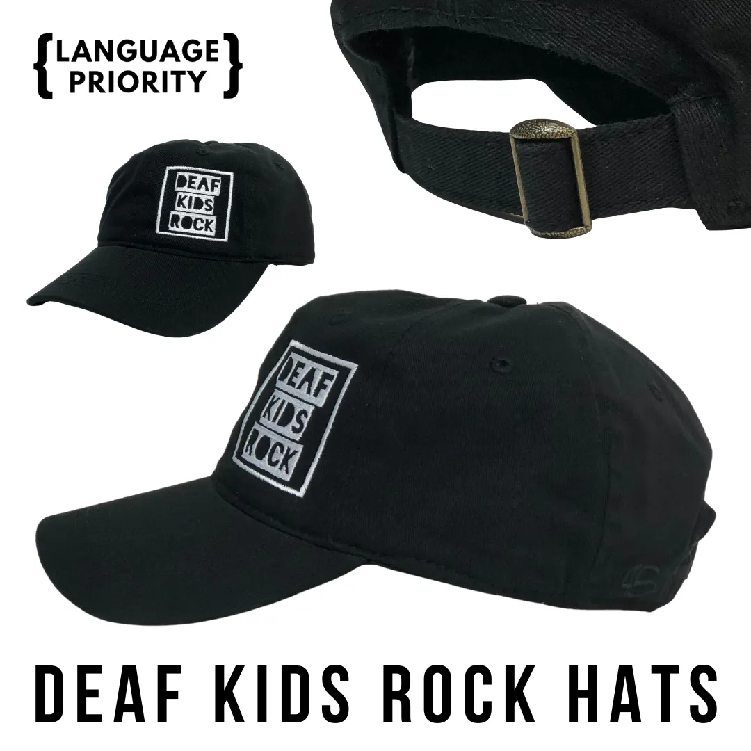 Deaf Kids Rock Hats (Adult & Youth)