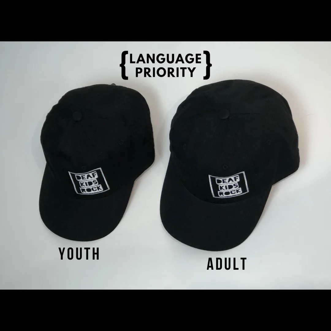 Deaf Kids Rock Hats (Adult & Youth)