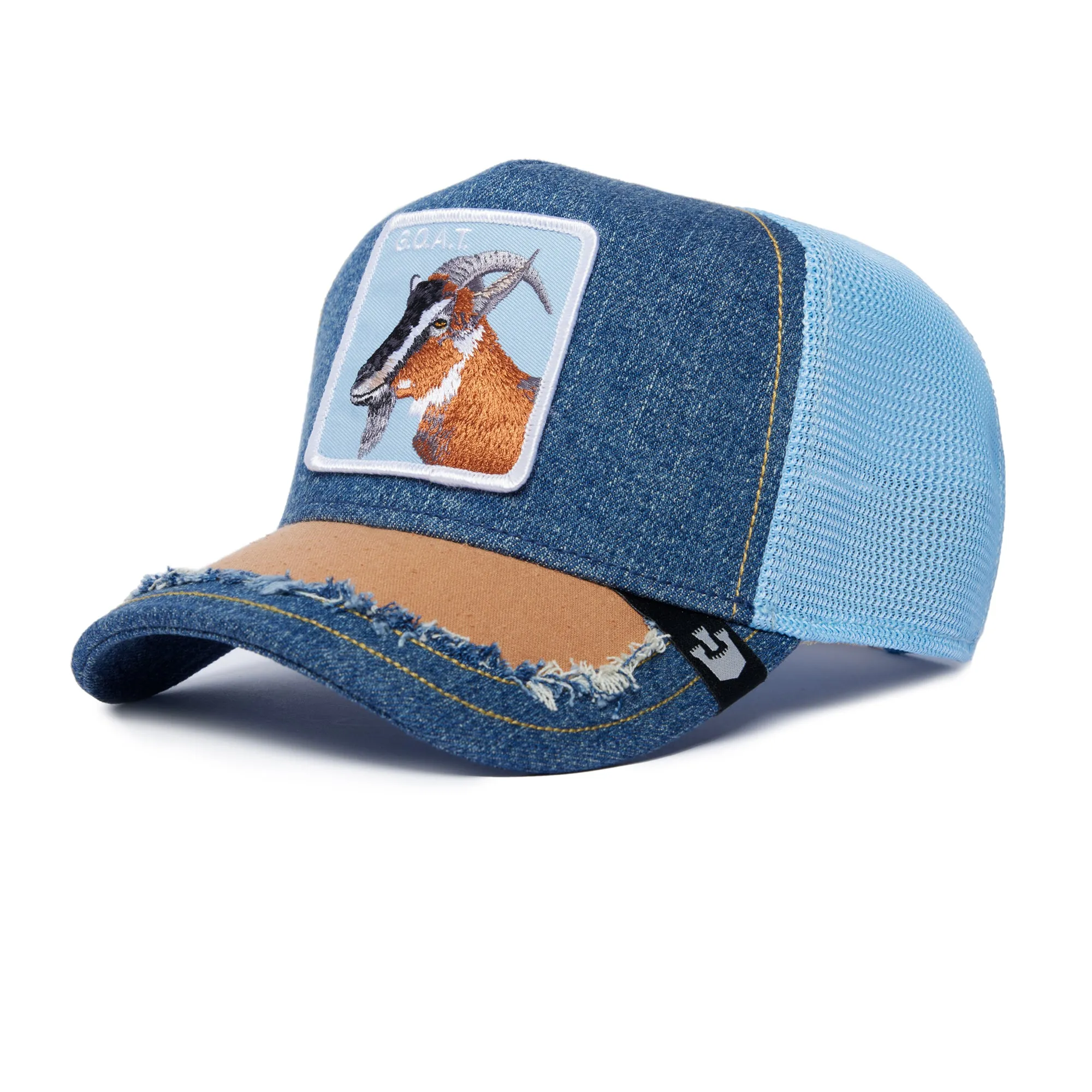 Denim Silky Goat Hats