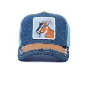 Denim Silky Goat Hats