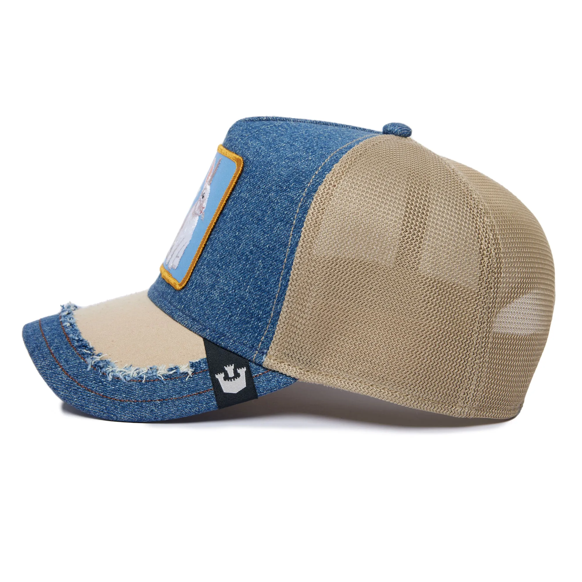 Denim Silky Rabbit Hats